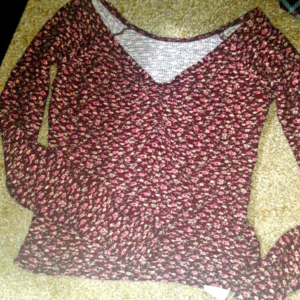 Hollister off the shoulder stretchy top